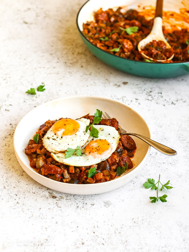 Deviled Zucchini Breakfast Hash