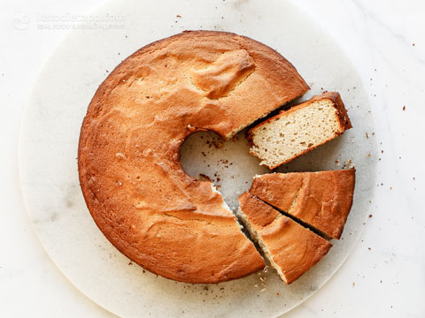 Fluffy Keto Angel Food Cake
